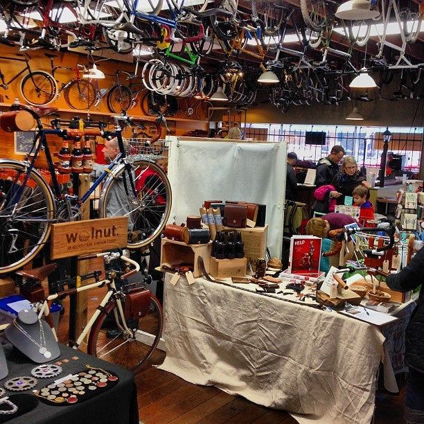 Walnut Studiolo at @BikeCraftfair. This year at @VeloCult!