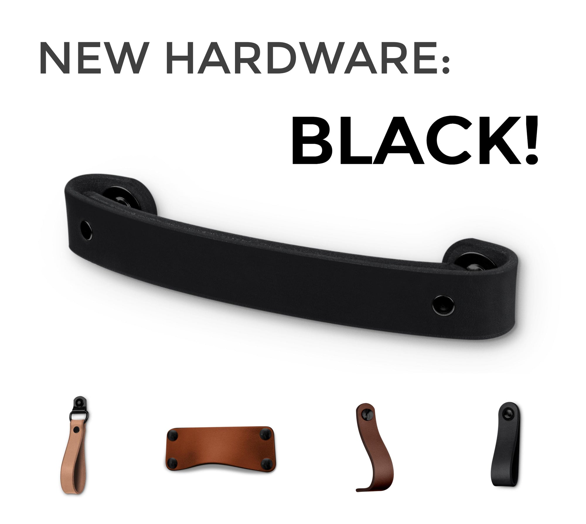 New hardware for the Drawer Pulls Collection: BLACK