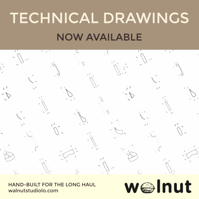 Updated drawer pull catalog and stylesheets - now with technical drawings!