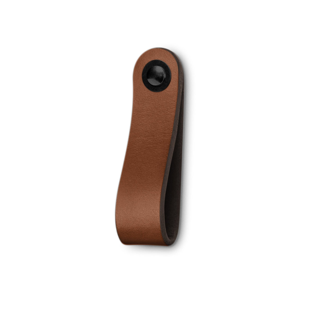 Walnut Studiolo Drawer Pulls Leather Drawer Pull - The Hawthorne (Wide)