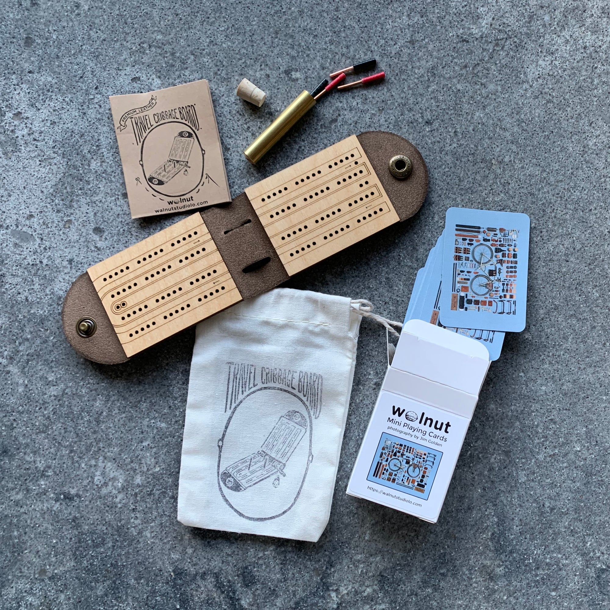 Introducing the "Ultralight" Travel Cribbage Gift Set