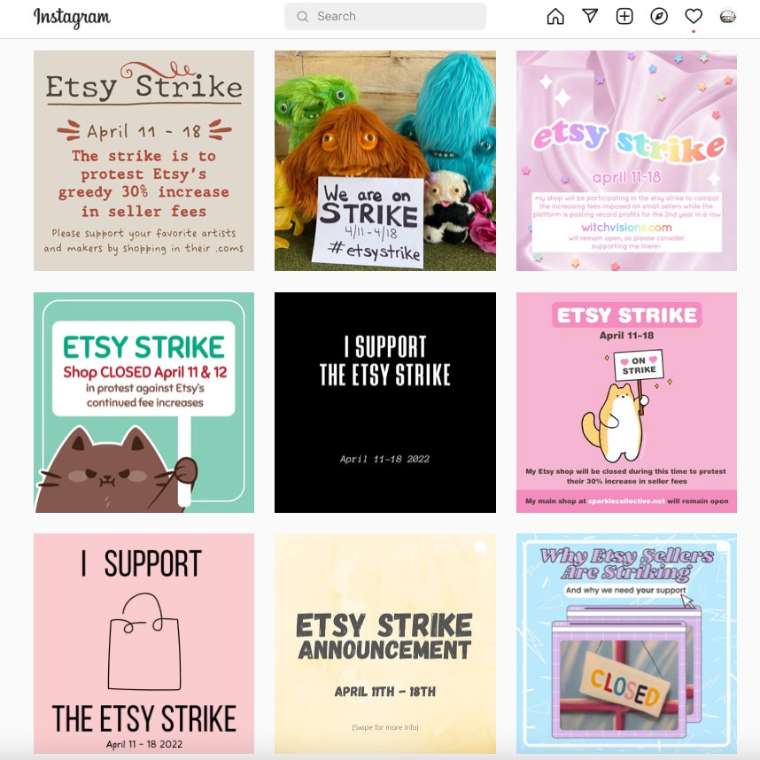 We Joined the Etsy Strike - This Is What Happened