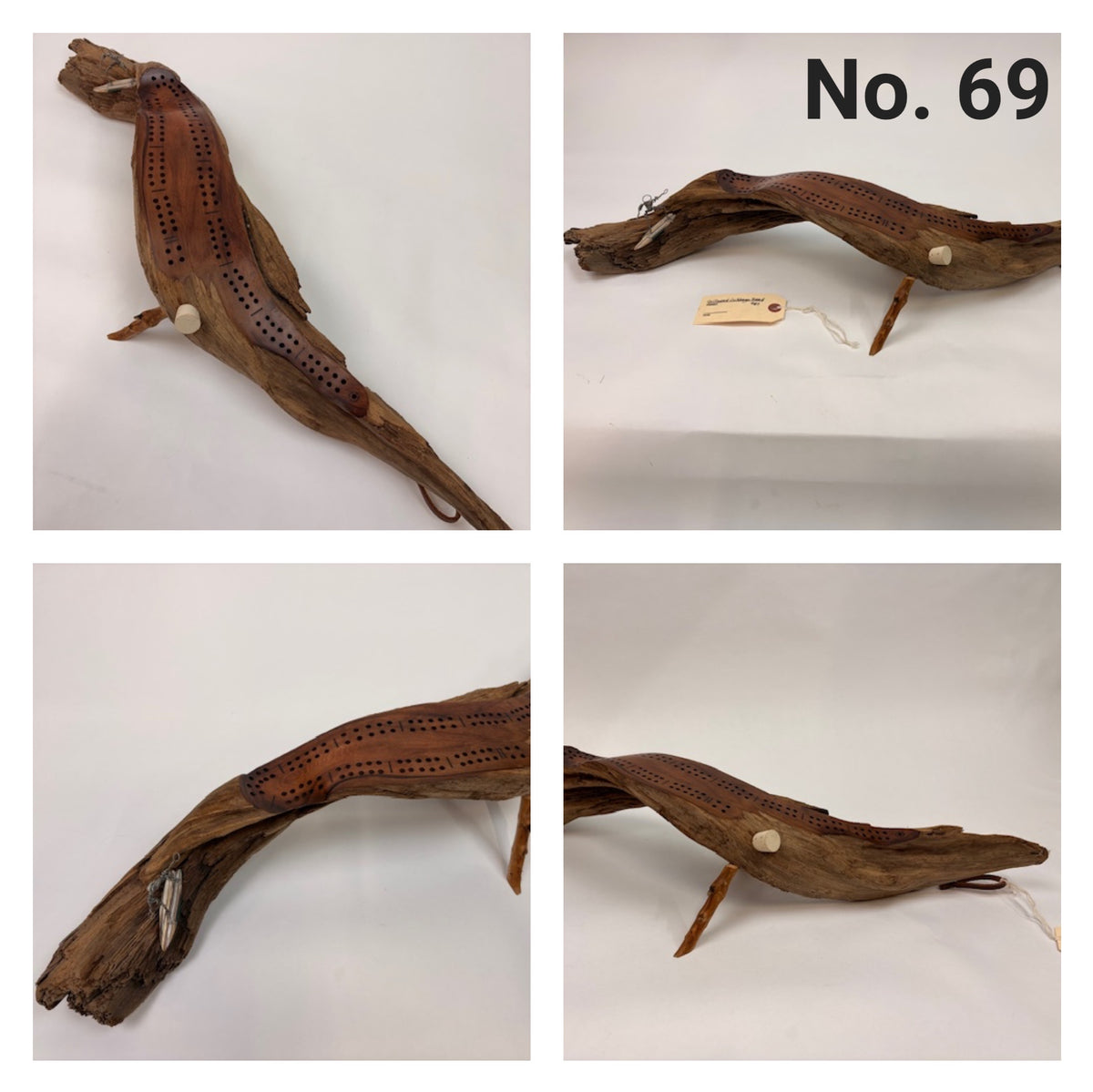 Unieke Cribbage-planken van gefoerageerd hout