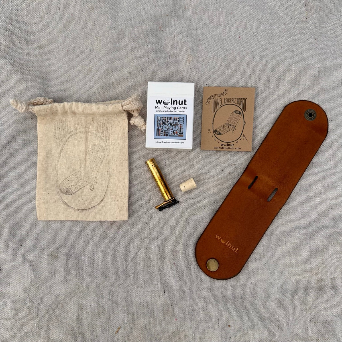 AS-IS SALE Original Travel Cribbage Board