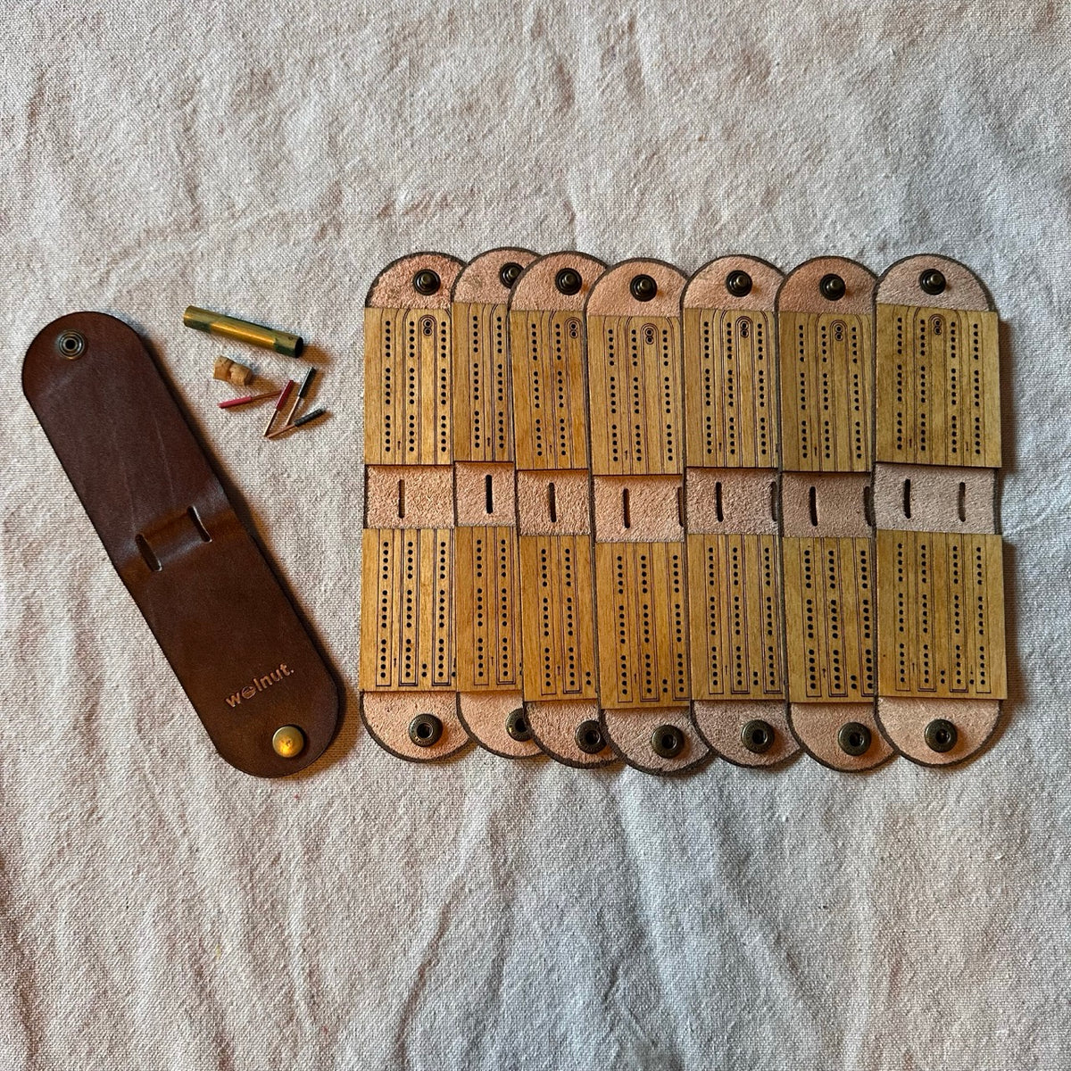 AS-IS SALE Original Travel Cribbage Board