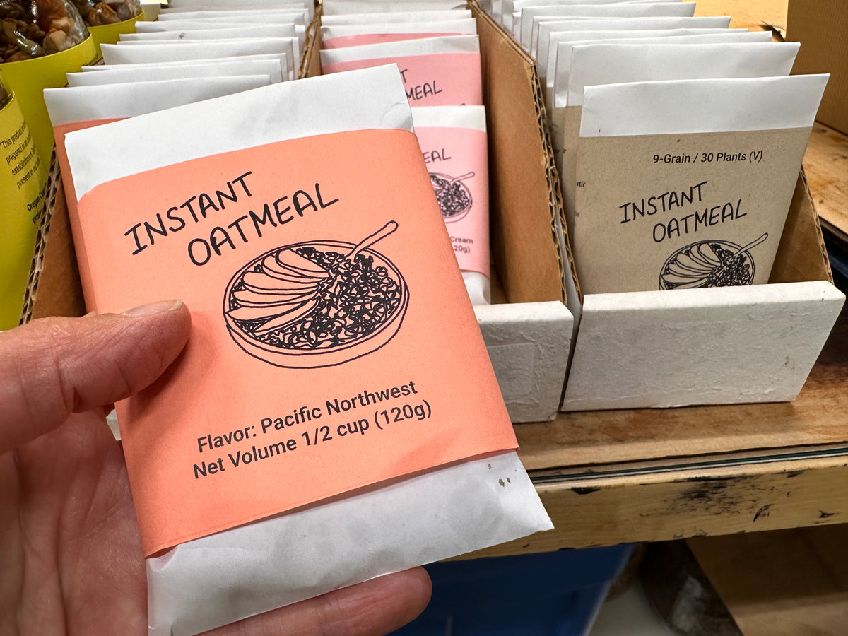 Instant Oatmeal Packets with Fruit and Nuts