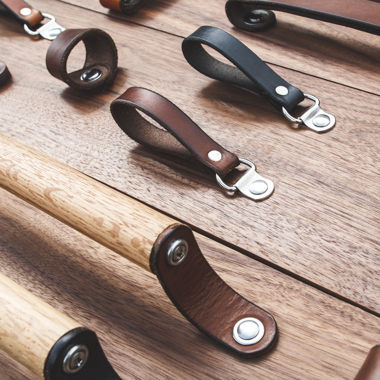 You Can DIY Leather Wraps on Anything (!) using our Bicycle Bar Wraps -  Walnut