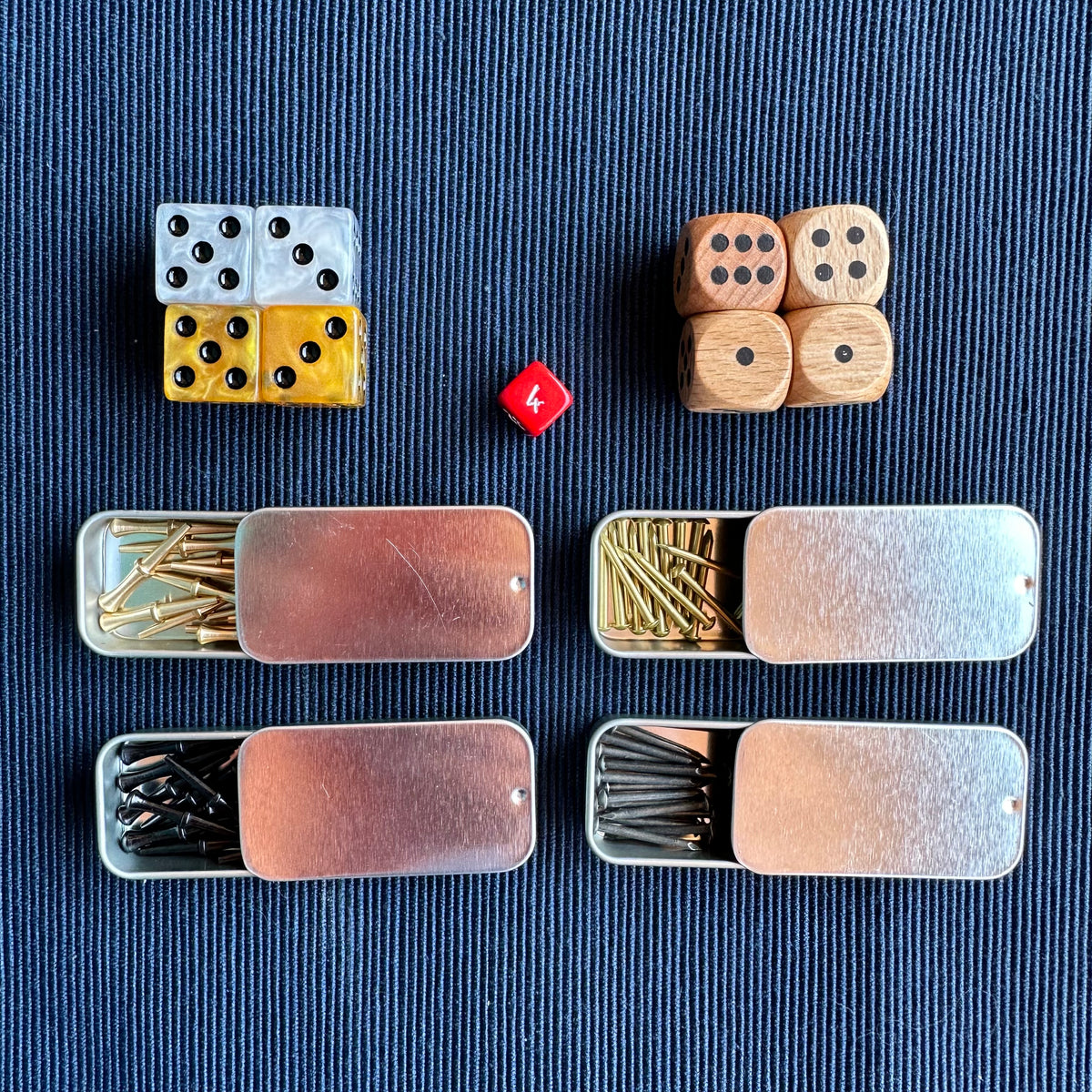 Extra Game Pieces for Travel Backgammon