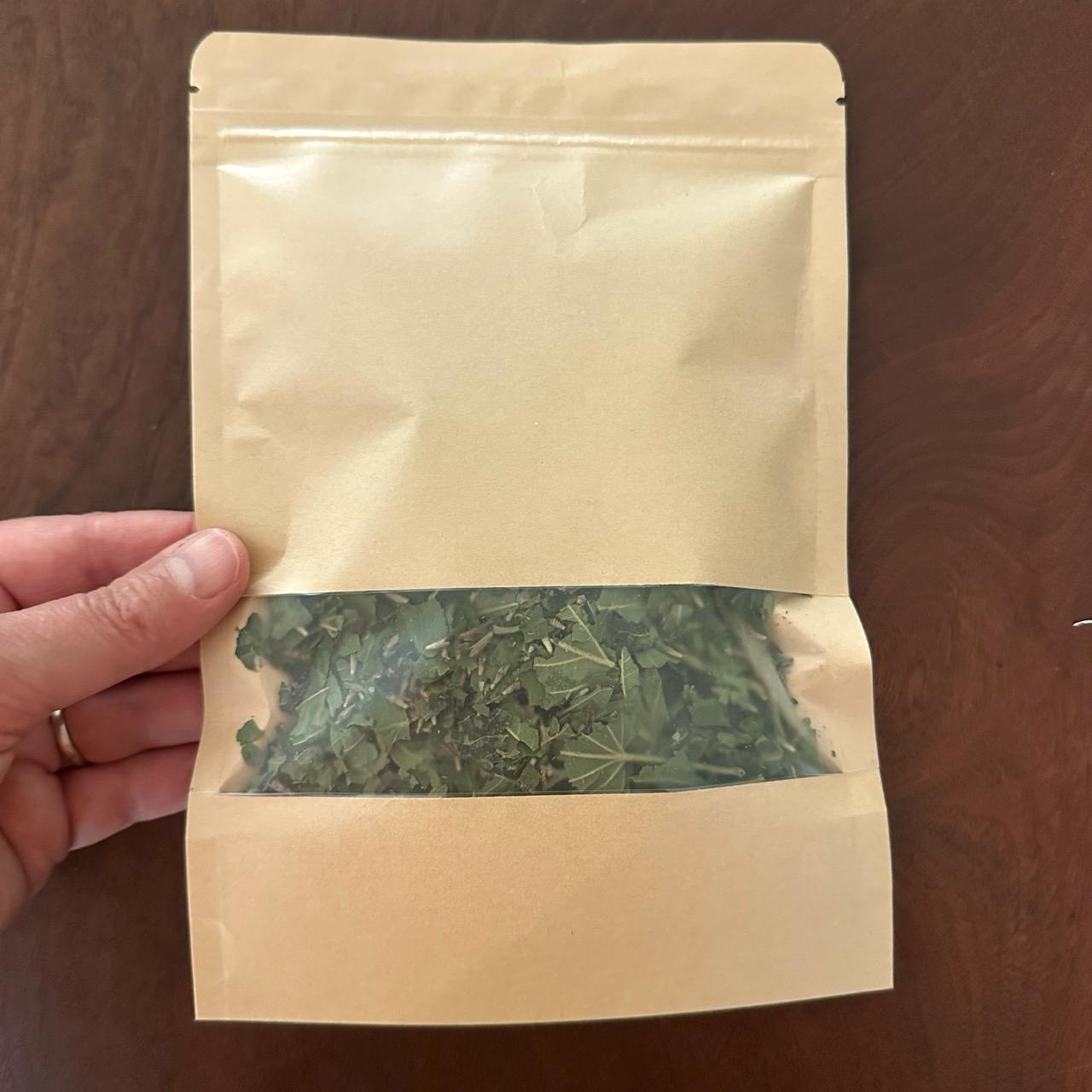 Garden-Grown Anise Hyssop Herb Tea Freeze-Dried