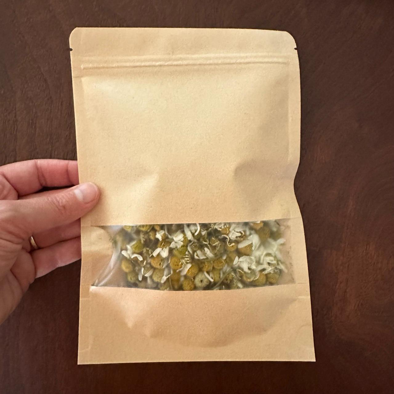 Garden-Grown Chamomile Flowers Freeze-Dried Tea