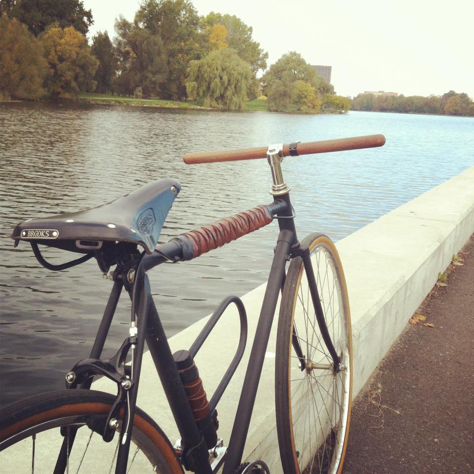 Walnut Studiolo AS-IS AS-IS SALE Top Tube Protector Natural / Discontinued Color / Black, Brown, or White (Specify)