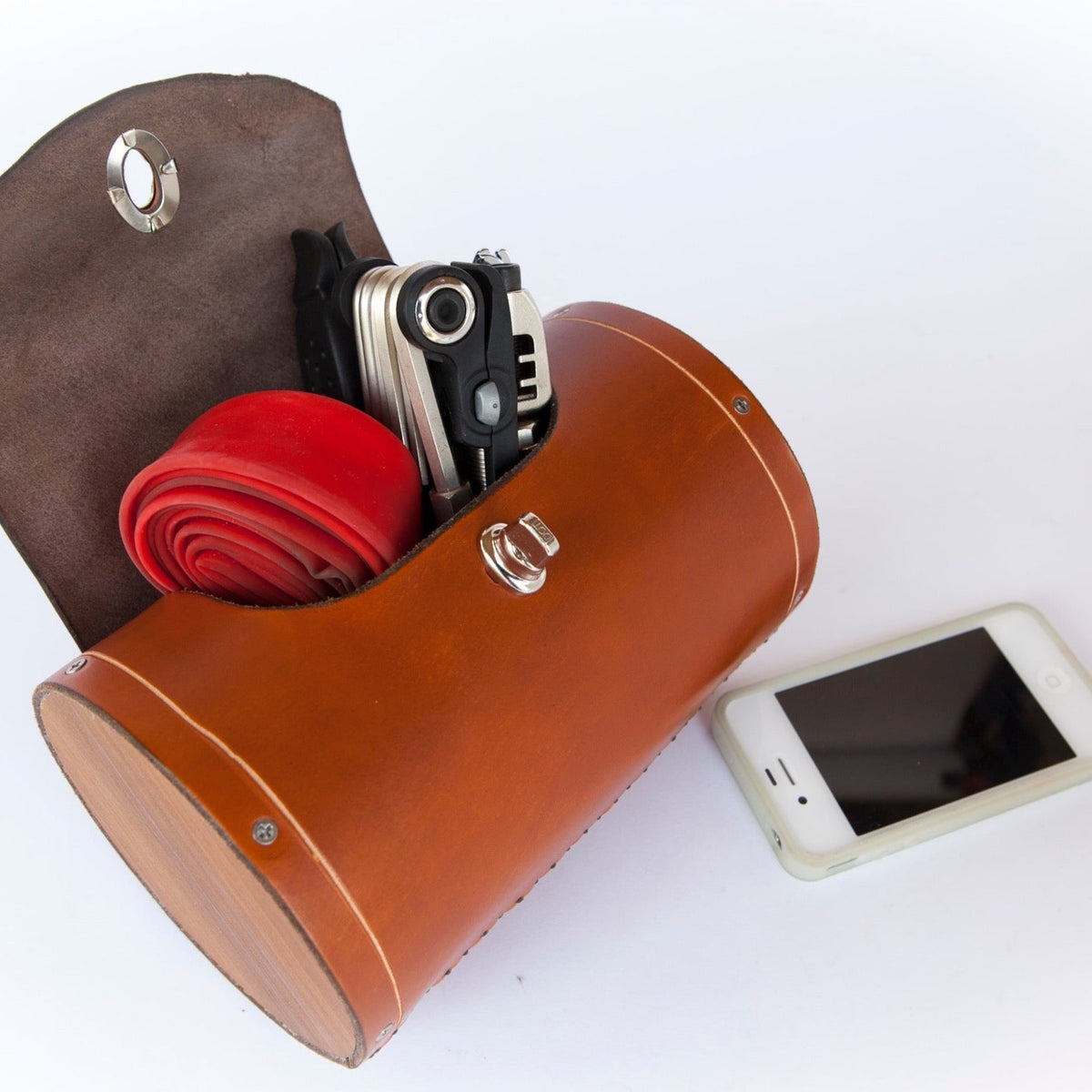 Leather Bicycle Handlebar Bag
