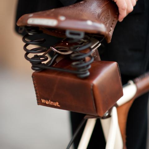 Walnut Studiolo Bicycle Accessories Boxy Saddle Bag