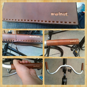 Leather bicycle grips hotsell