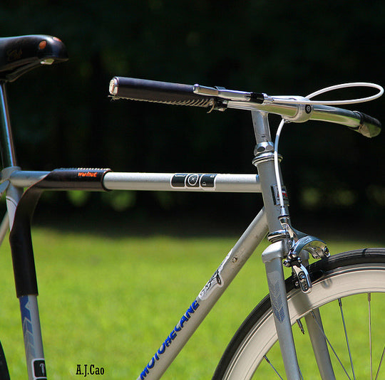 fixed gear grips Leather Bicycle Grips - The "City Grips"
