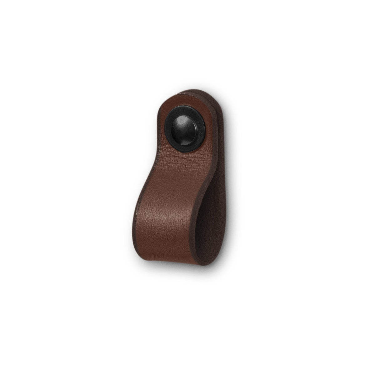 Walnut Studiolo Drawer Pulls Leather Drawer Pull - The Hawthorne (Small)
