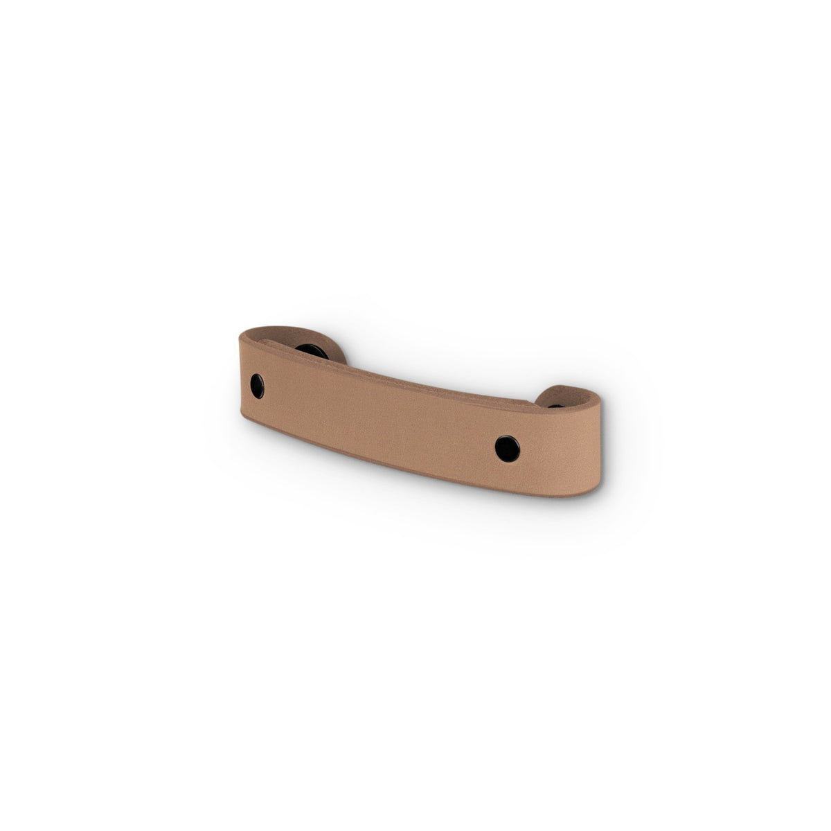 Leather Tab - The St Johns - Tiny Drawer Pull - Walnut