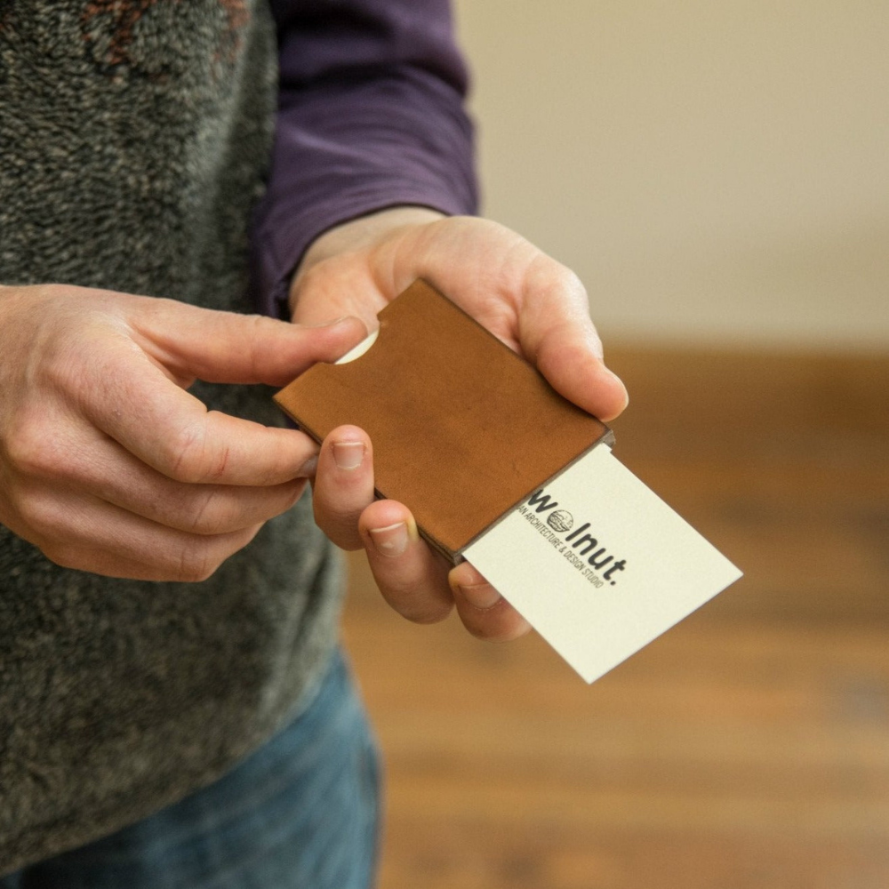 Business card purse best sale