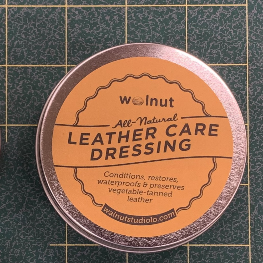 Leather Care Dressing Conditioner for Vegetable-Tanned - Walnut Leather Care Dressing Conditioner for Vegetable-Tanned - Walnut