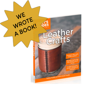 We wrote a book! 20+ DIY leather craft projects - Walnut